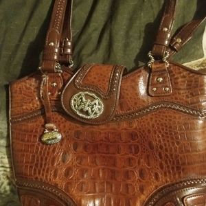 Purse not sure the brand leather medium size